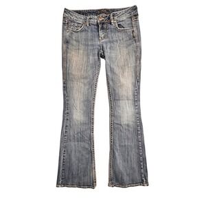 Silver Jeans Co Eden Bootcut Jeans Medium Wash Low Rise W28 L33 CA00508